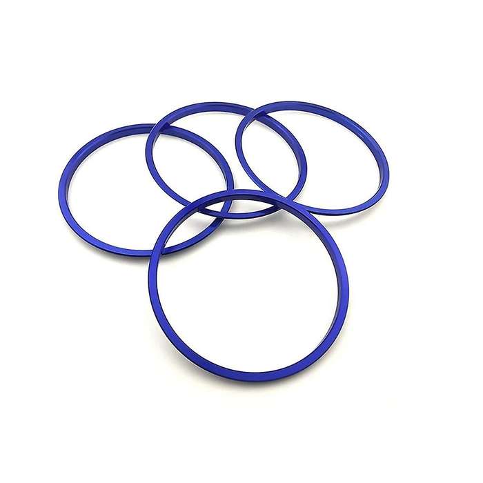 For Toyota Tacoma A/c Vent Ring Outer Trim Decoration Covers Blue