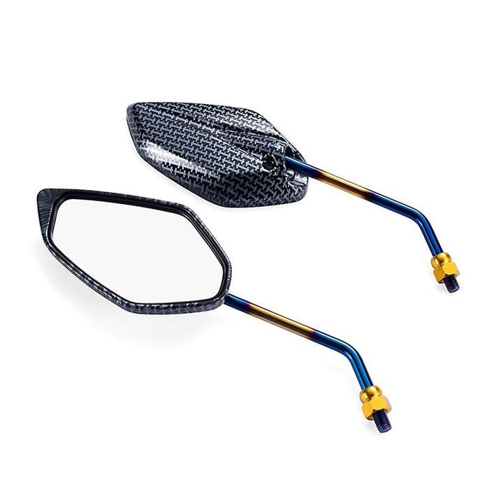 Motorcycle Universal Rearview Mirrors Side Mirror Back Side Mirror