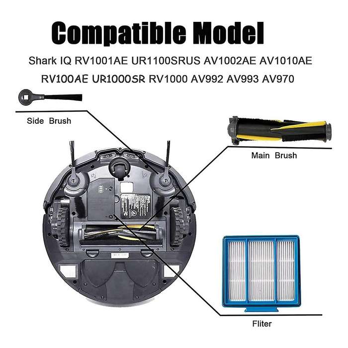 Replacement Brush Roll Compatible for Shark Av1010ae Rv912s