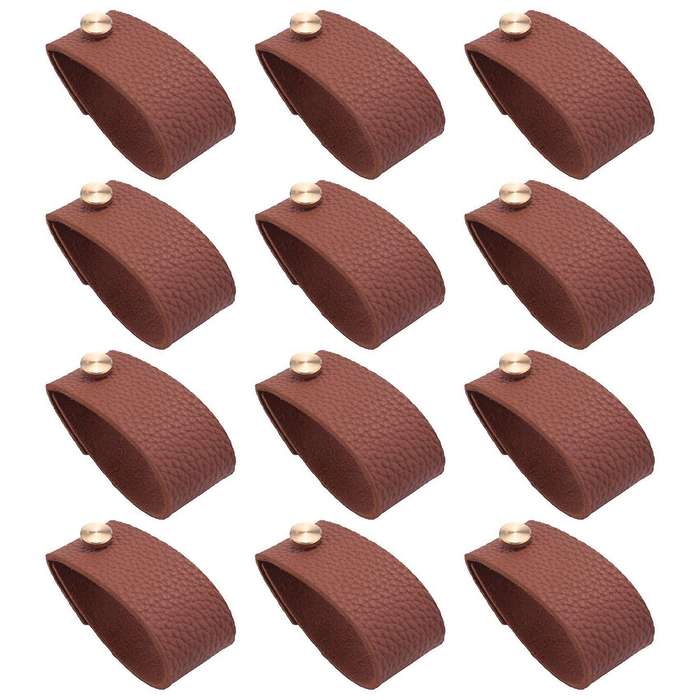 Drawer Pulls 12 Pack, Drawer Knobs for Cabinet Wardrobe, C