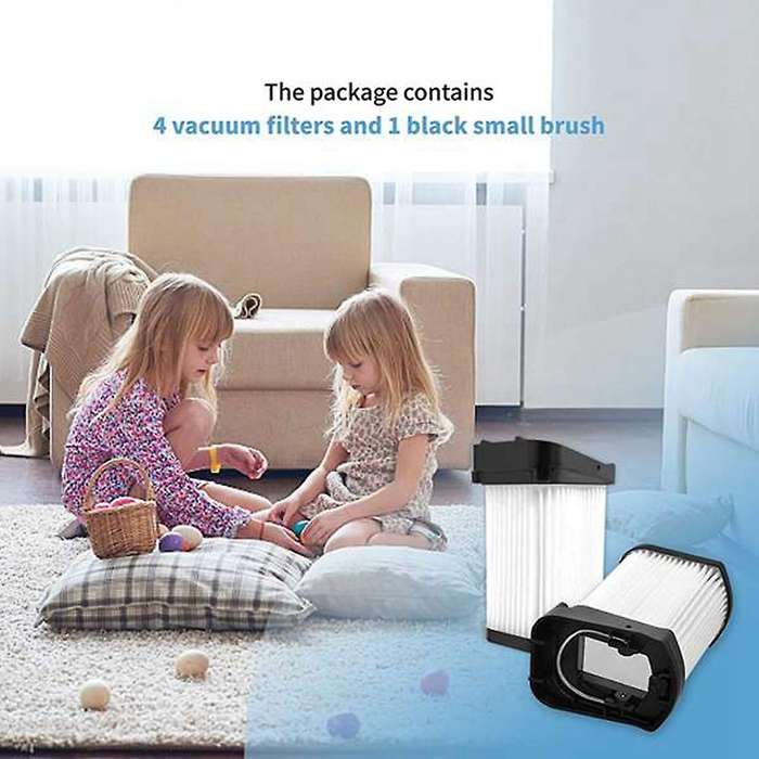5pcs Filter for Shark Wv401 Wv401bl Wv401pk Cordless Hand Vacuum
