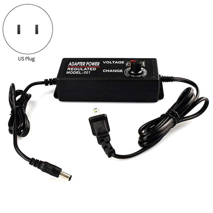 Ac Adjustable Power Supply 3v-24v 3a Ac Dc Universal Adapter Us Plug