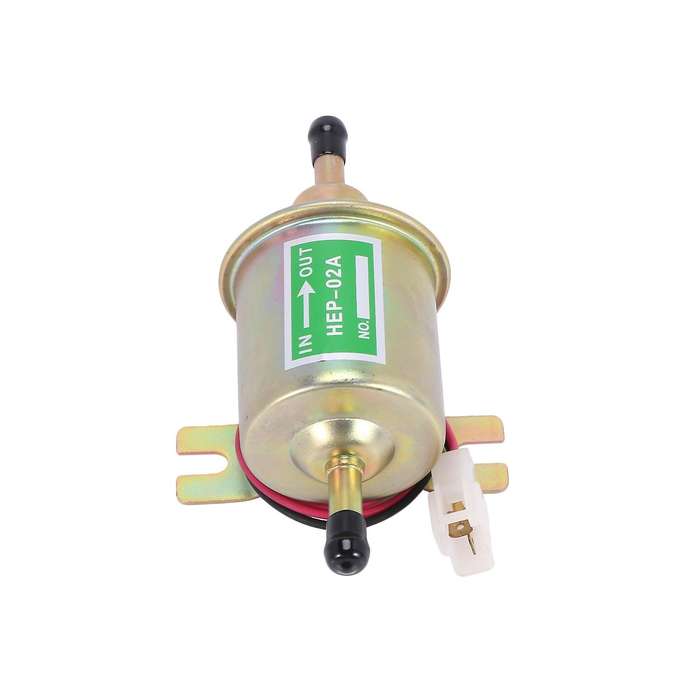 New 12v Electric Fuel Pump Inline Petrol Low Pressupe Hep-02a
