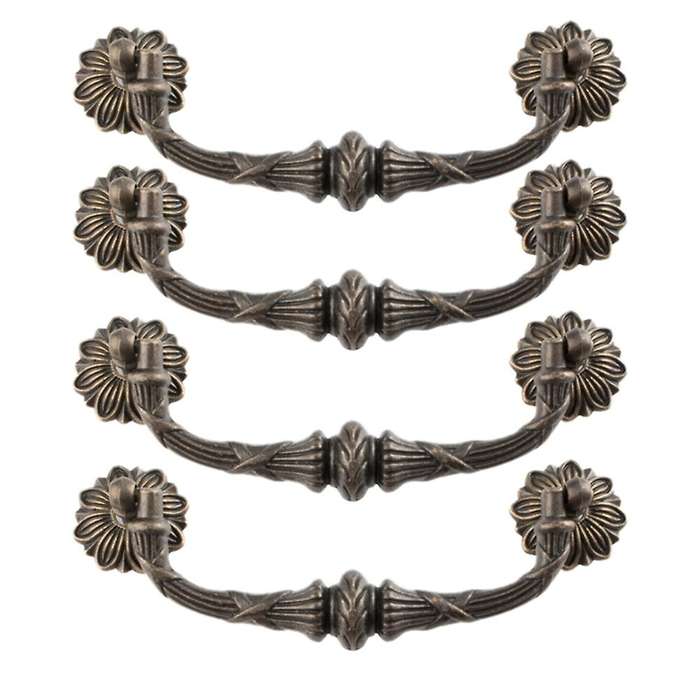 Bronze Vintage Pulls Handles Antique Decorative Pull Handles