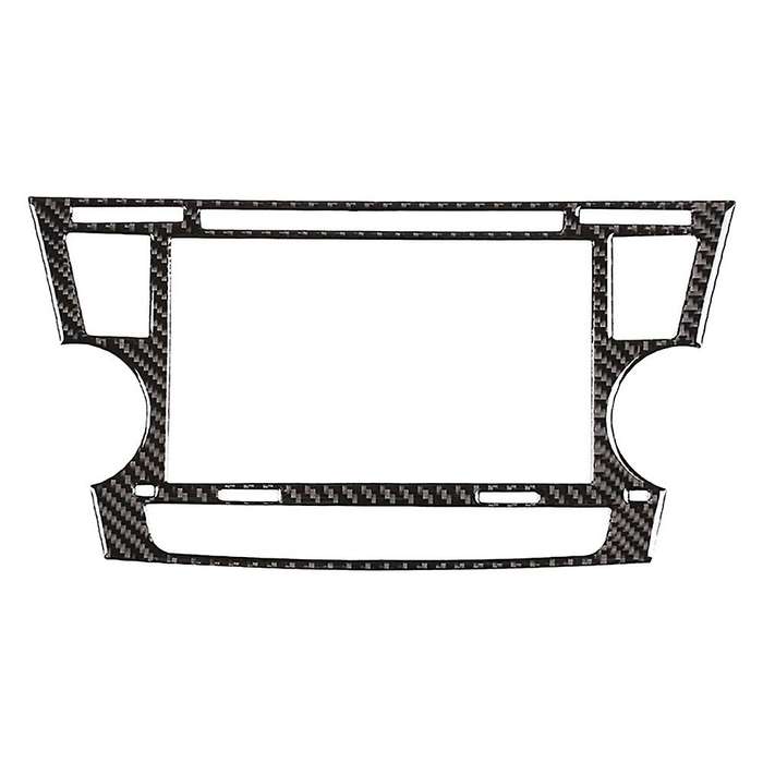 Carbon Fiber Navigation Screen Cover Trim for Toyota Highlander 09-13