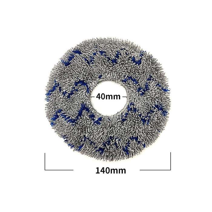10 Pcs Mop Cloth for Ecovacs T10 X1 Turbo Robot Vacuum Cleaner Parts