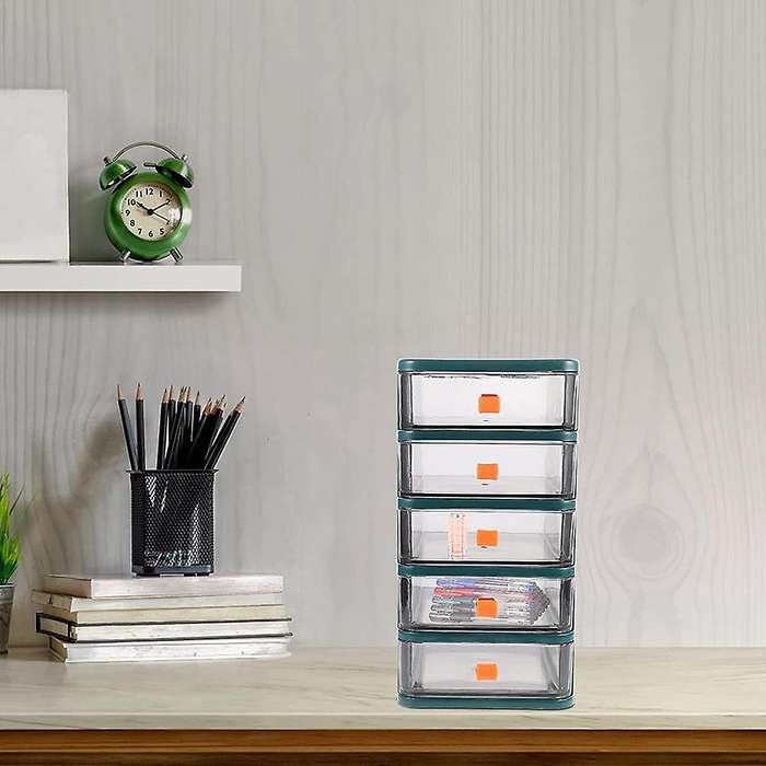 Desktop Storage Cabinet Small Multi- Layer Drawer Storage 5 Drawer