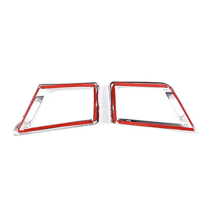 Car Chrome Abs Side Air Outlet Frame Cover Trim For-bmw