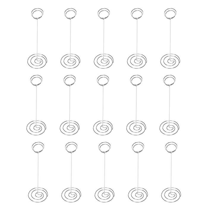 15 Pack 8.75 Inch Number Holder,menu Memo Note Stand for Weddings