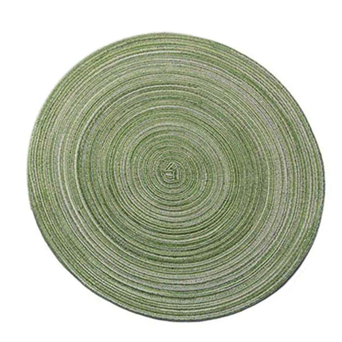 4 Pieces Of Placemats Heat-resistant Non-slip Anti-scald Washable
