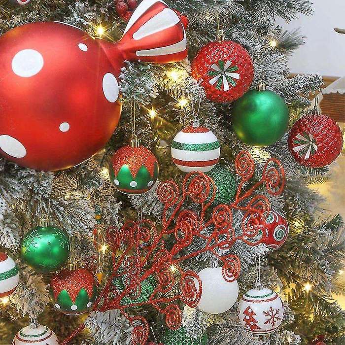Christmas Ball Set Electroplating Plastic Ball Christmas Decoration