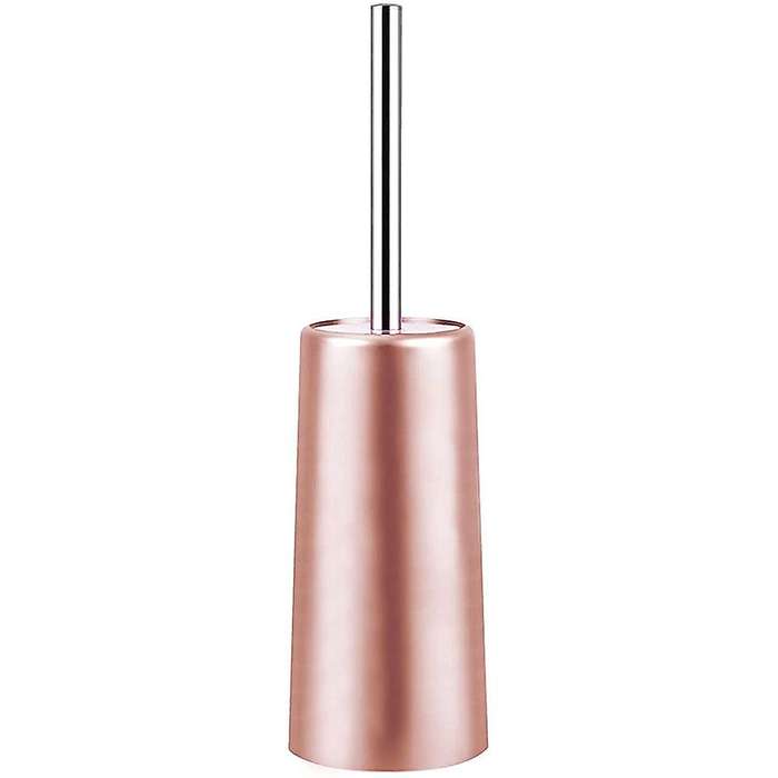 Toilet Brush and Holder - Toilet Bowl Cleaner Brush Set (rose Gold)