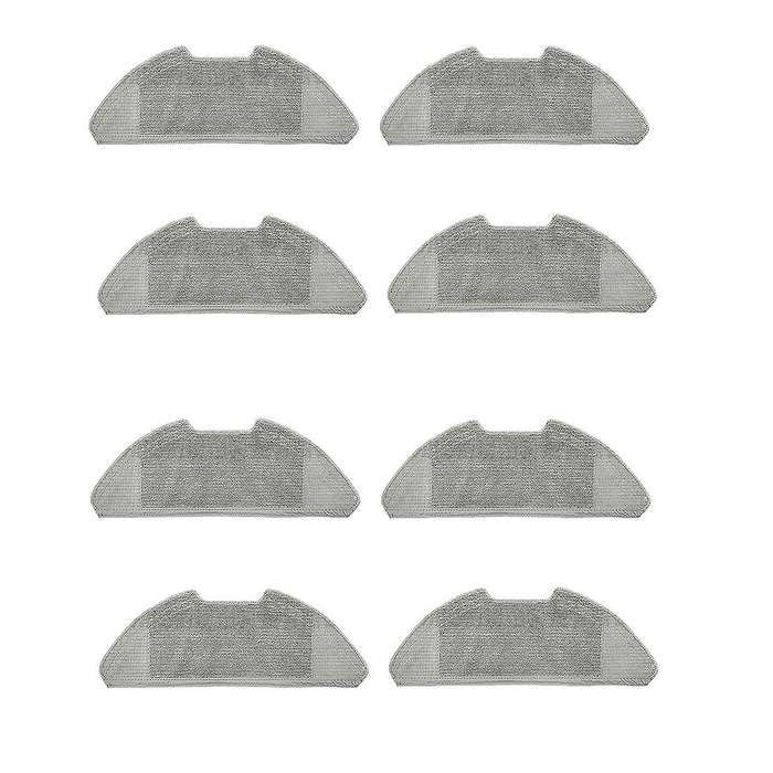 8pcs Mop Cloth Rags Pad for Xiaomi Mi Robot Vacuum-mop 2 Lite / Pro