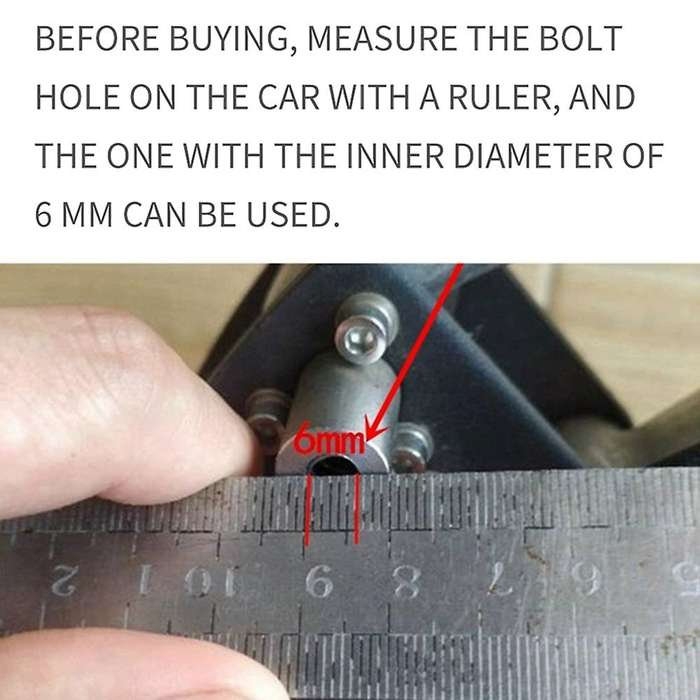 2x Folding Part for 10 Inch Electric Scooter 5mm Folding Lock,bolt