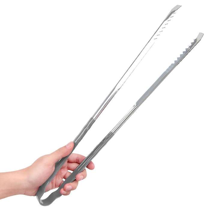 Stainless Steel Bbq Tongs Tweezers Pickup for Kitchen Anti-scald Tool