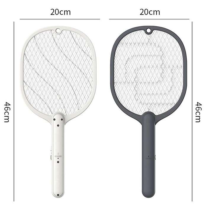 Mosquito Killer Lamp Usb 1200mah Bug Zapper Racket for Home Outdoor A