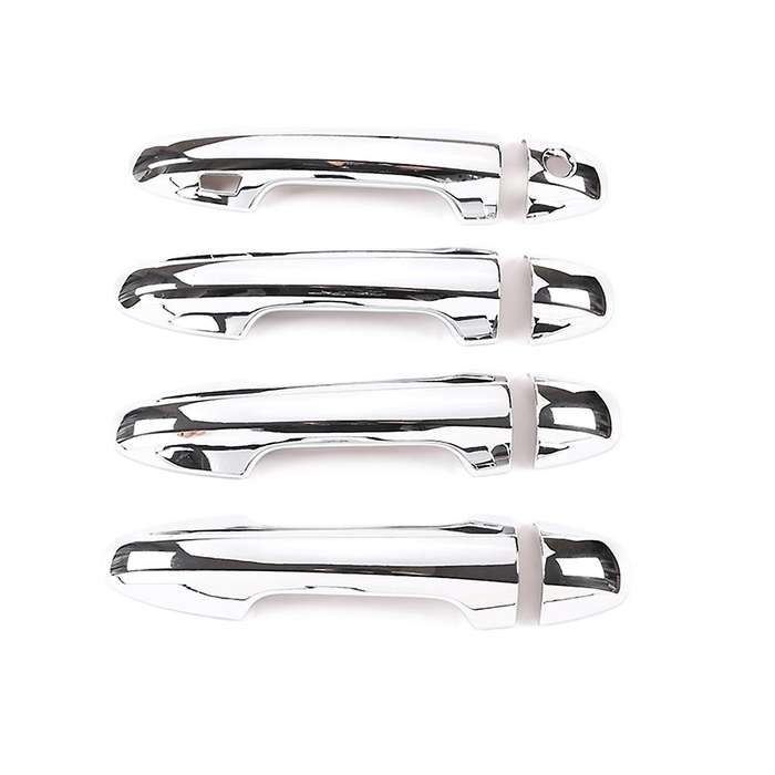 Exterior Door Handle Cover Trim for Toyota Tacoma 2015-2022, Silver