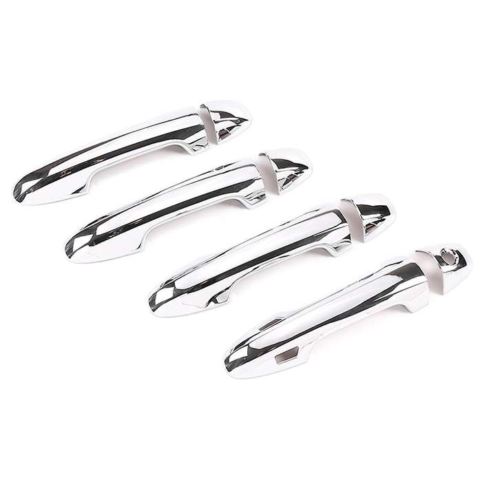 Exterior Door Handle Cover Trim for Toyota Tacoma 2015-2022, Silver