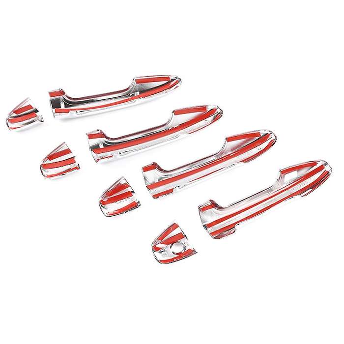 Exterior Door Handle Cover Trim for Toyota Tacoma 2015-2022, Silver