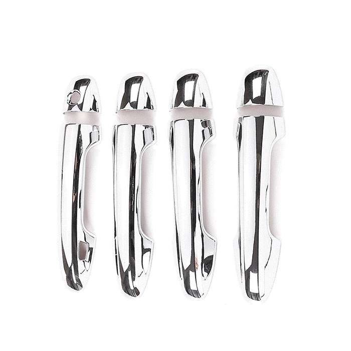 Exterior Door Handle Cover Trim for Toyota Tacoma 2015-2022, Silver