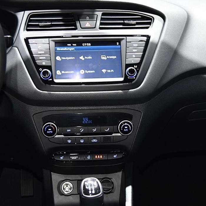 9 Inch 2 Din Car Stereo Radio Fascia for Hyundai I20 2018 2019 Lhd