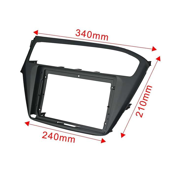 9 Inch 2 Din Car Stereo Radio Fascia for Hyundai I20 2018 2019 Lhd