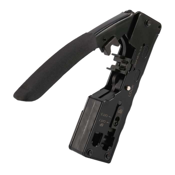 Cat5 Cat6 Cat7 Pass Through Crimper for Rj45 Rj12 Rj11 Network