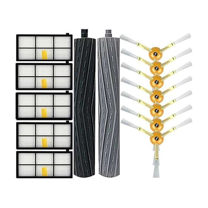 1set Vacuum Cleaner Parts Hepa Filter Brushes Replacement Parts