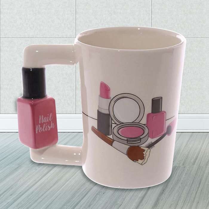 Ceramic Mugs Girl Tools Beauty Kit Specials Nail Polish for Women