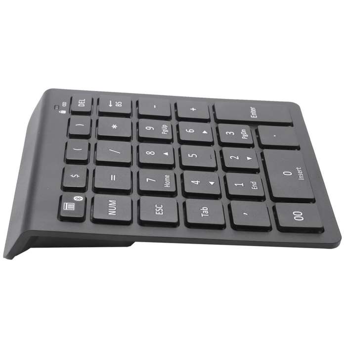 28 Keys Bluetooth Numeric Keypad Number Pad with Scissor-switch