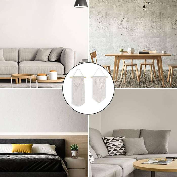 Woven Macrame Wall Decor Woven Tapestry for Living Decoration