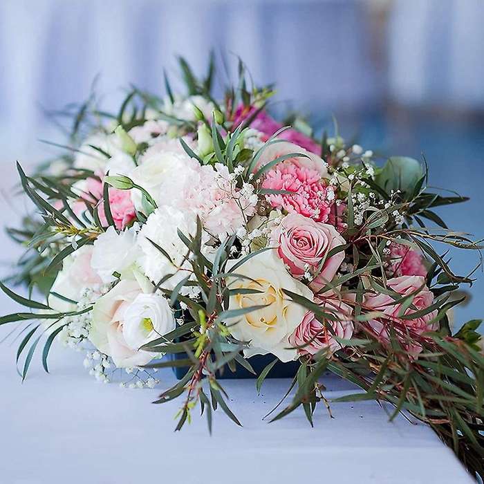 2 Pcs Cage Flower Holder with Floral Foam for Flowers Cage Bowl