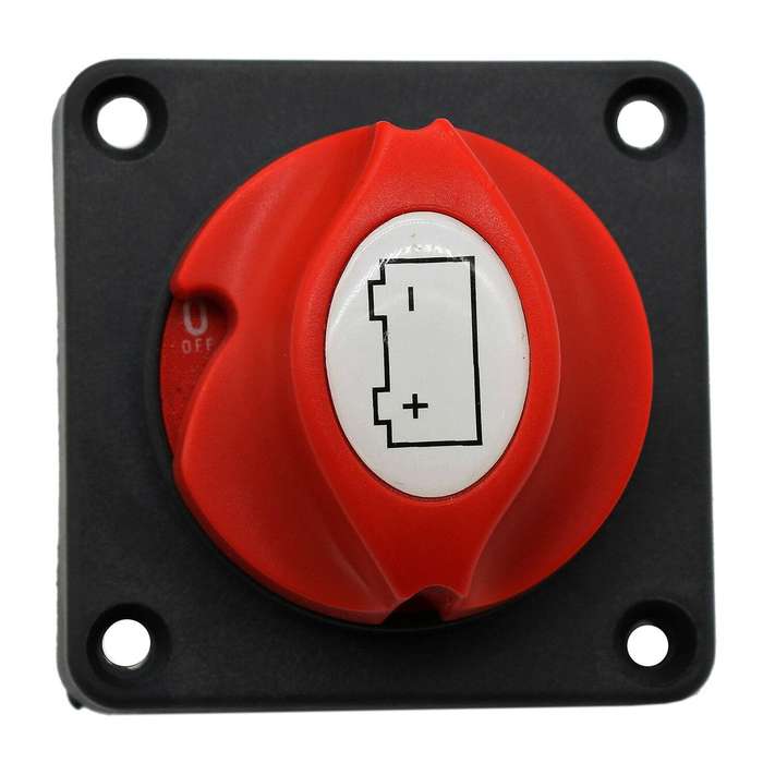 Battery Disconnect Cut On/off Rotary Switch 12v Boat Rv Atv