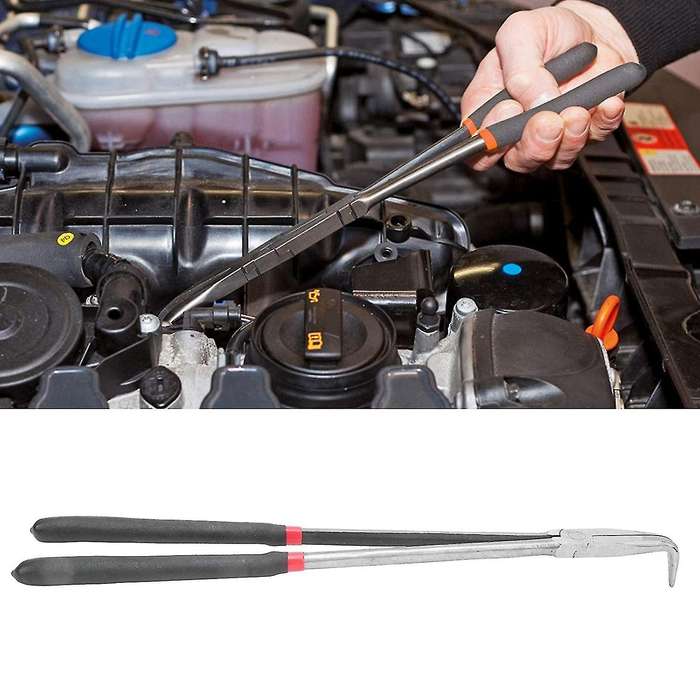 16 Inch Curved Nose Pliers 90 Degree Curved Nozzle Super Long Handle