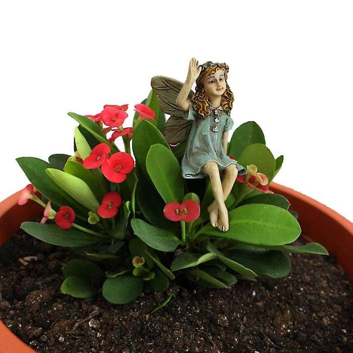 Fairy Garden-miniature Figurines and Accessories-6-pc Fairy Statue