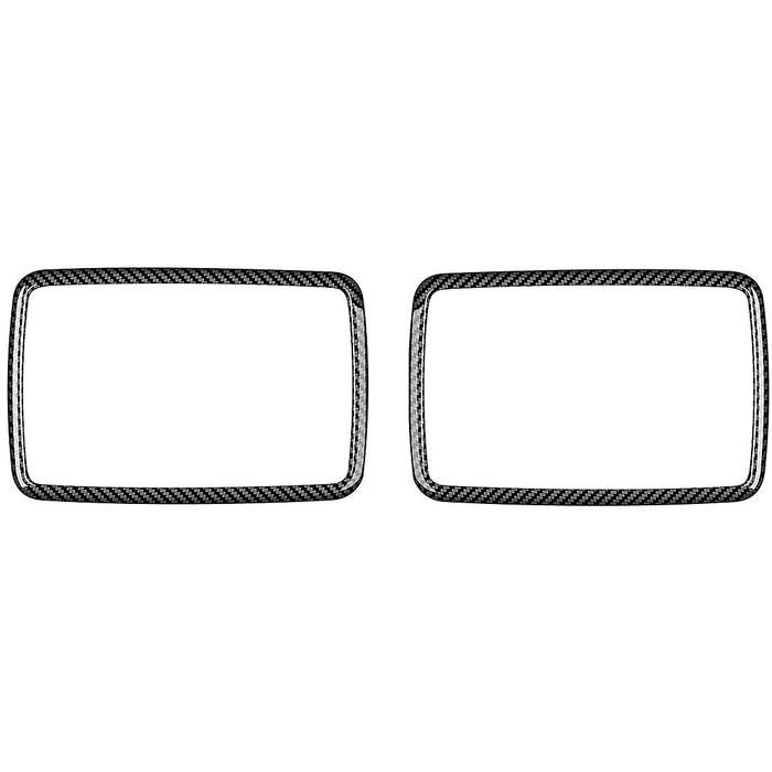 2pcs for Toyota Voxy 2022 Car Audio Speaker Cover Trim Carbon Fiber