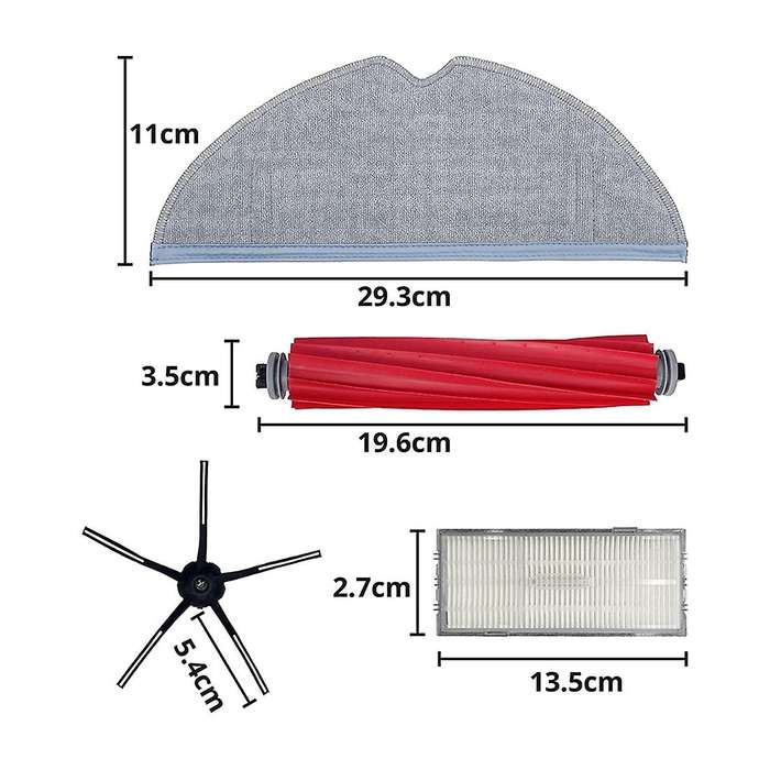 1set Accessory Kit for Xiaomi Roborock S7 S7+ T7s T7 Plus T7s Plus