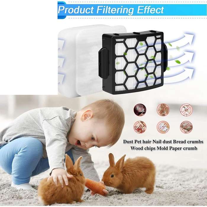 Replacement Hepa Filters Compatible for Shark La502 La300