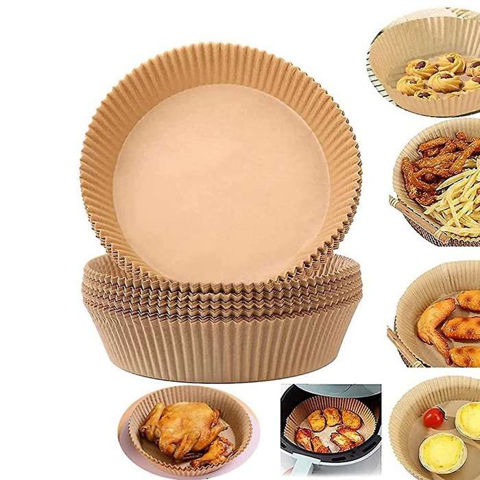 140 Pcs Air Fryer Disposable Paper Liner, for Baking, Cooking