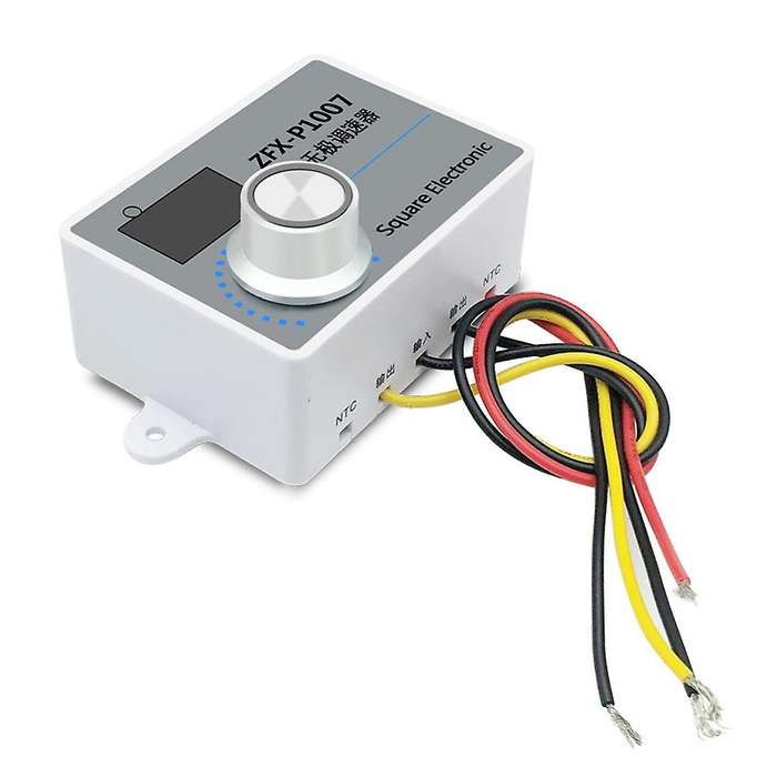 Zfx-p1007 Digital Display Speed Controller Waterproof 500w Ac 220v