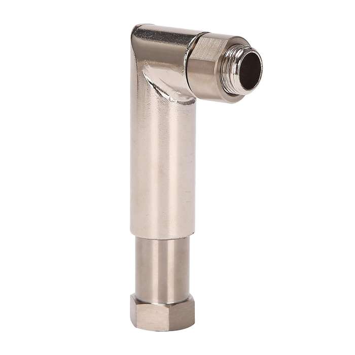 Universal M18 X 1.5 Oxygen O2 Sensor Spacer 90 Degree Bung Pipe Kit