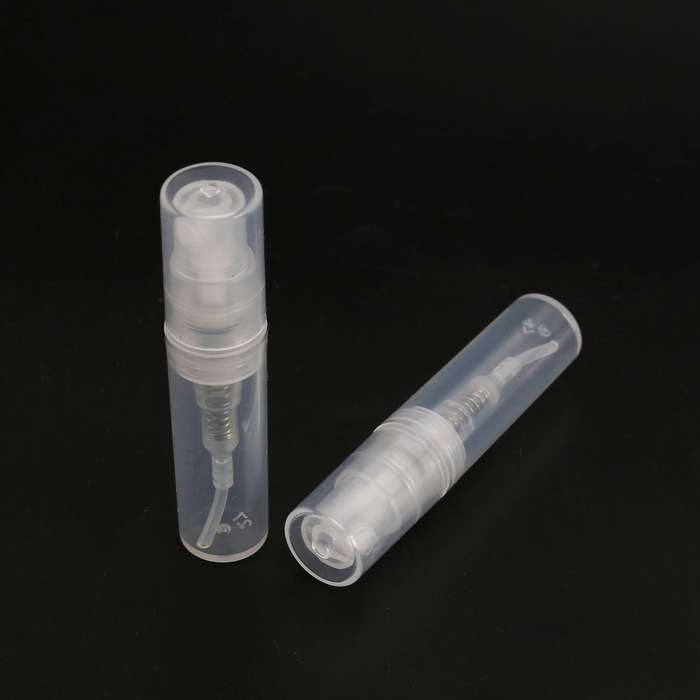90pcs Clear 2ml Atomizer Plastic Bottle Spray Disposable Bottle