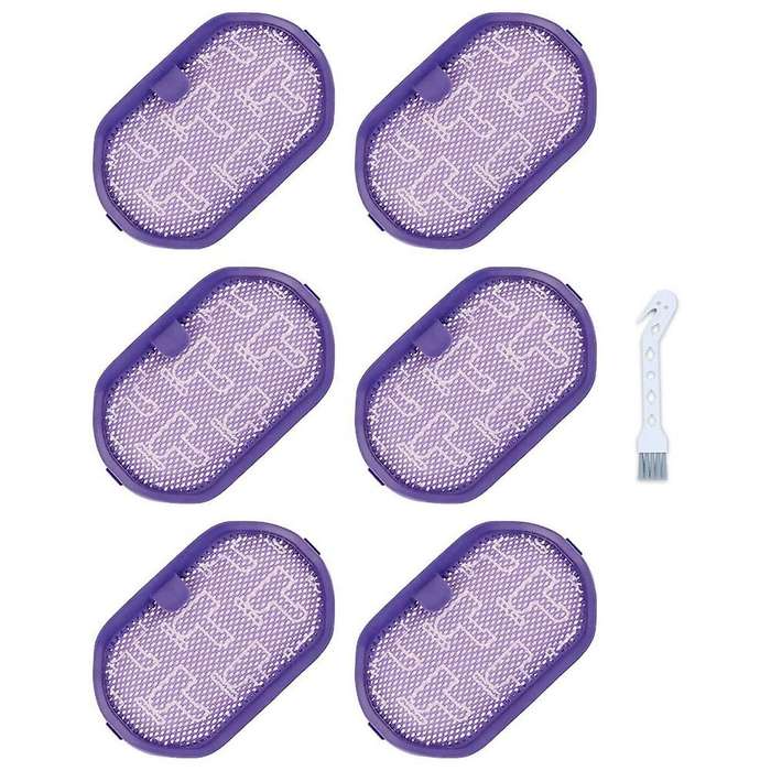 6pack for Dyson Dc30 Dc31, Dc34, Dc35,dc44 Vacuum Cleaners Pre Filter