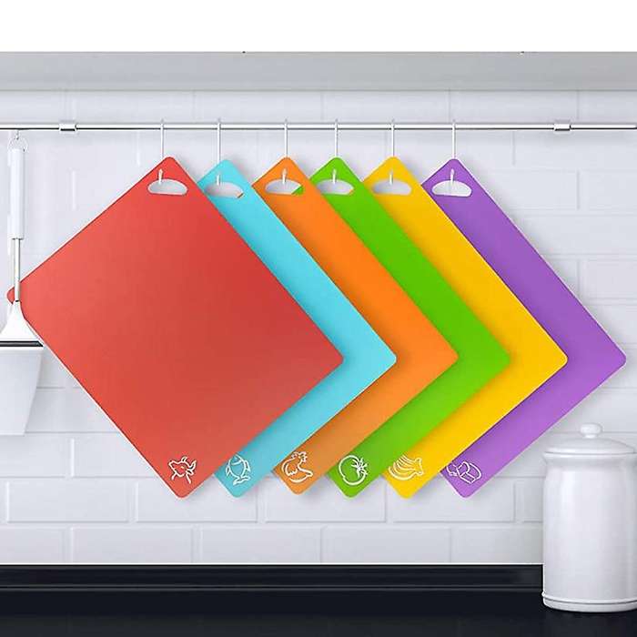 Flexible Silicone Cutting Board for Kitchen Dishwasher-safe Non-slip