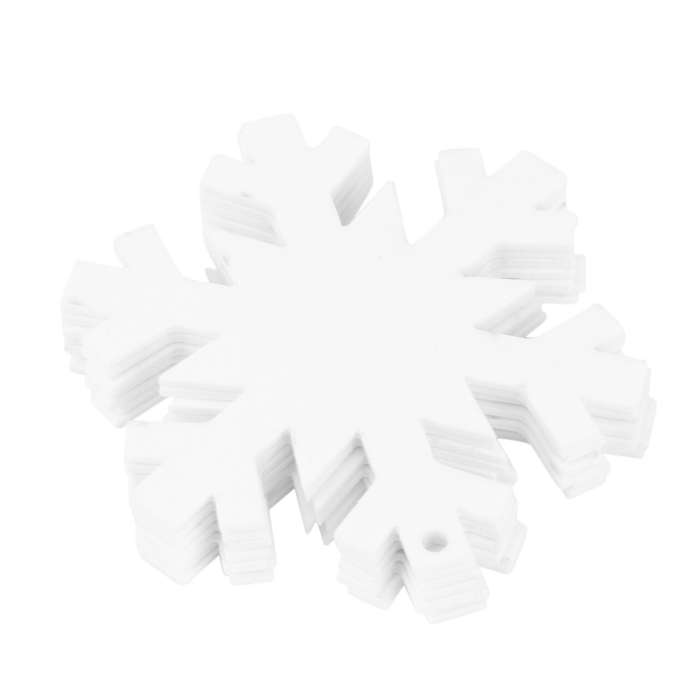 Acrylic Christmas Ornament Blank White Acrylic Diy Blank Clear