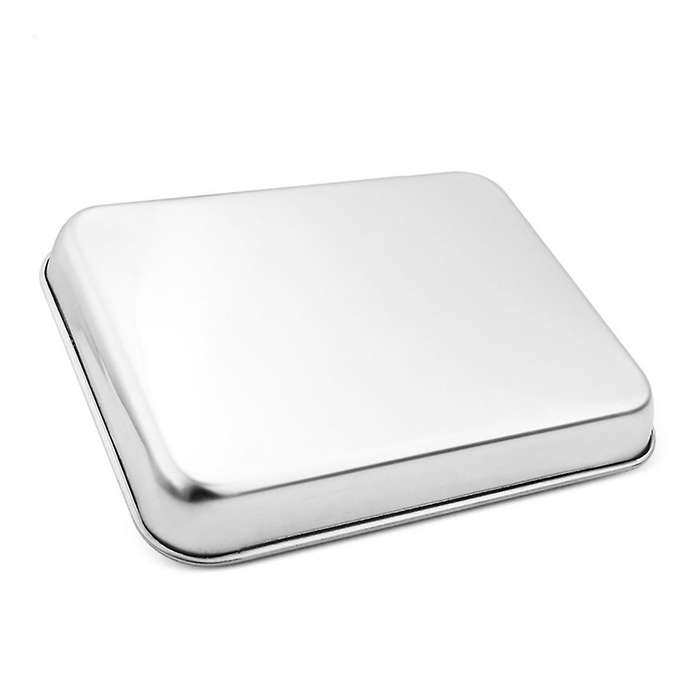 Stainless Steel Baking Tray with Removable Cooling Rack Bbq Tray,c