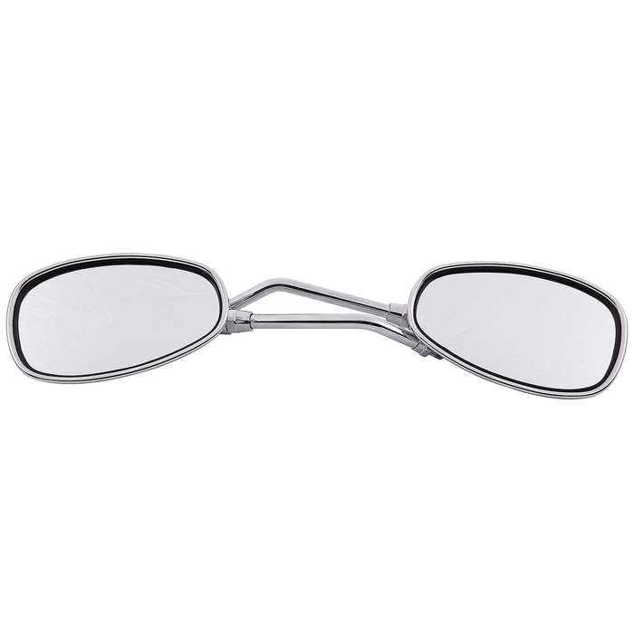 Universal Chrome Motorcycle Mirrors for Honda Suzuki Kawasaki 10mm