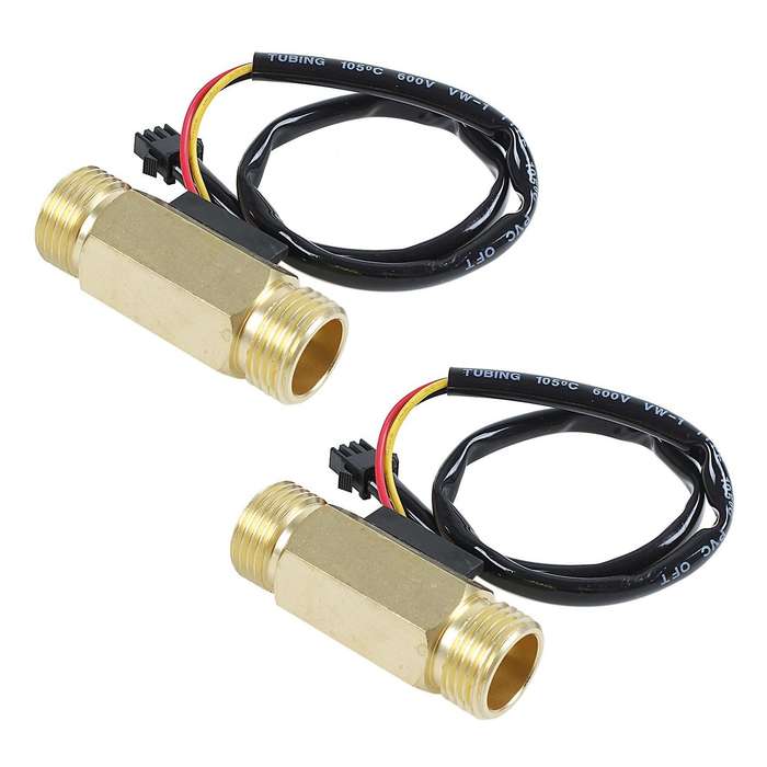 1/2pt Water Flow Sensor Switch Control Meter Flowmeter 1.5-30l/min