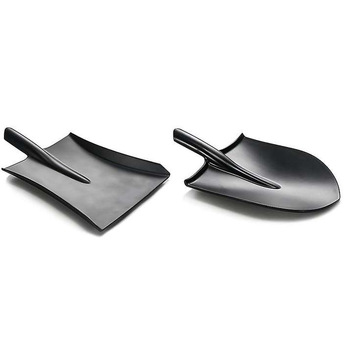 Creative Hot Pot Side Plates Shovel Plate Pan Serving Dishes 1pcs-b