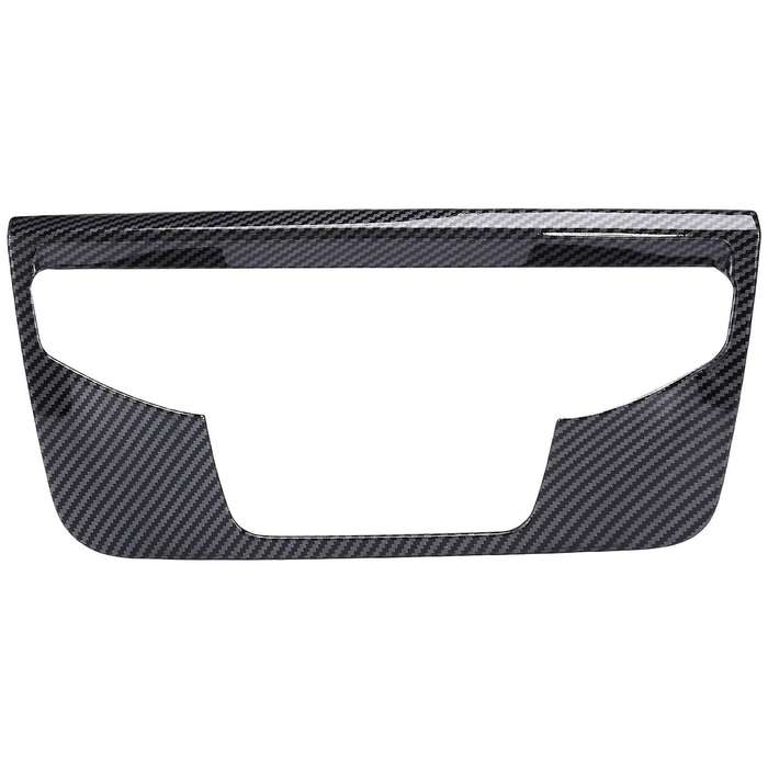 Carbon Fiber Car Control Navigation Panel Frame Trim Sticker